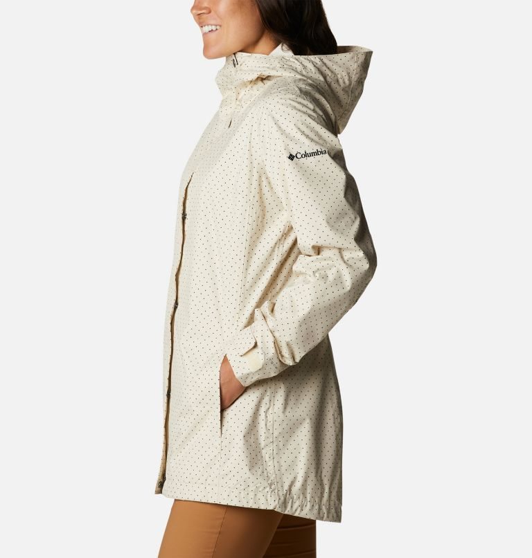 Women's Columbia Splash A Little II Jackets Cream | CA-T6A0C