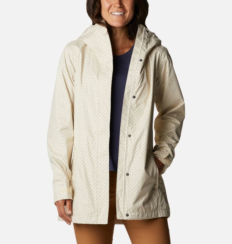 Women's Columbia Splash A Little II Jackets Cream | CA-T6A0C