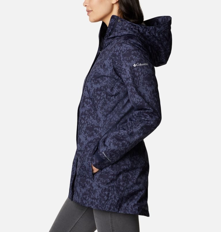 Women's Columbia Splash A Little II Jackets Navy | CA-V1483