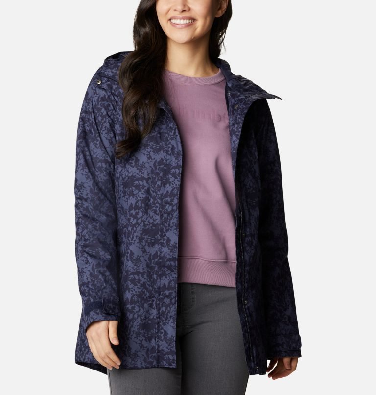 Women's Columbia Splash A Little II Jackets Navy | CA-V1483