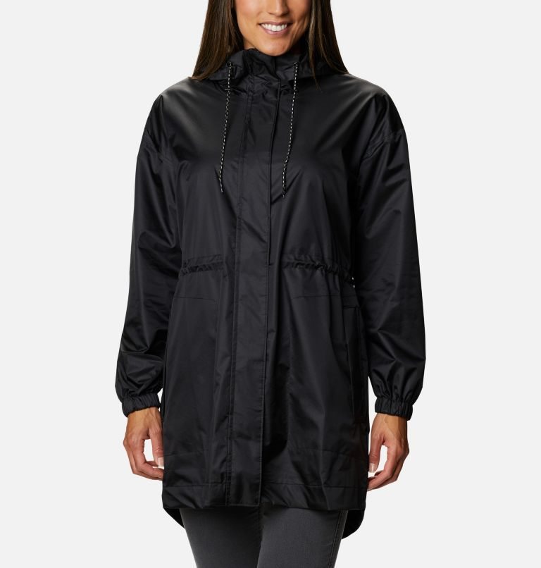 Women\'s Columbia Splash Side Jackets Black | CA-W35L0