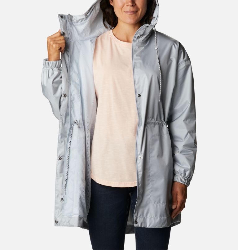 Women's Columbia Splash Side Jackets Light Grey | CA-Z5831