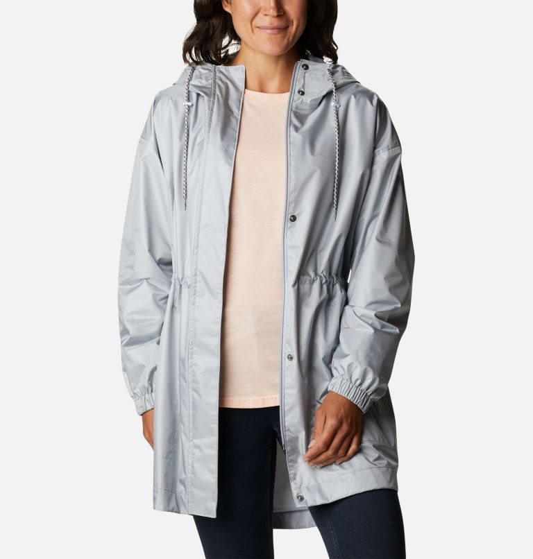 Women's Columbia Splash Side Jackets Light Grey | CA-Z5831