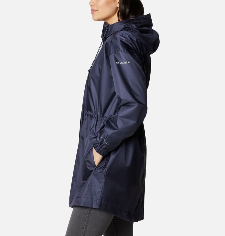 Women's Columbia Splash Side Jackets Navy | CA-G6043