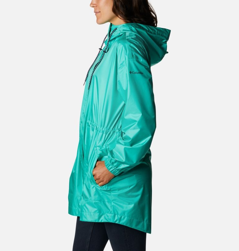 Women's Columbia Splash Side Jackets Turquoise | CA-B05LC