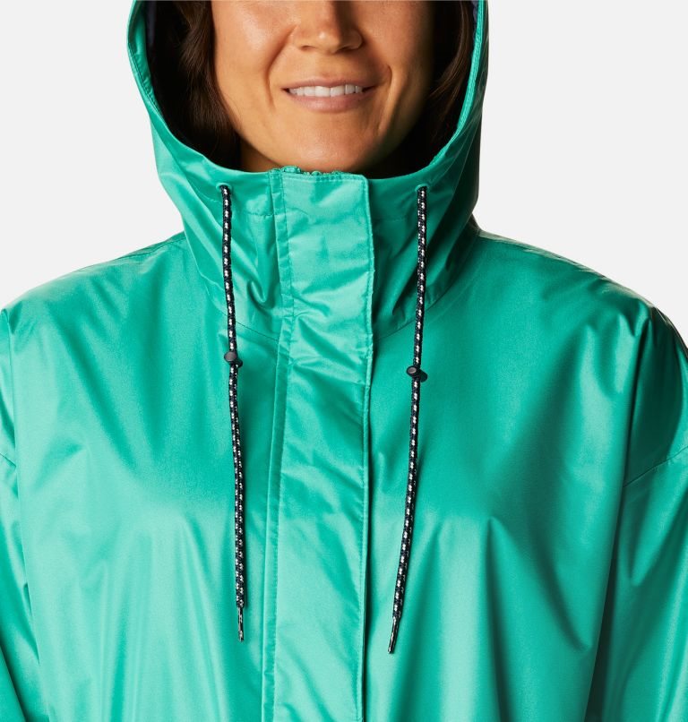 Women's Columbia Splash Side Jackets Turquoise | CA-B05LC