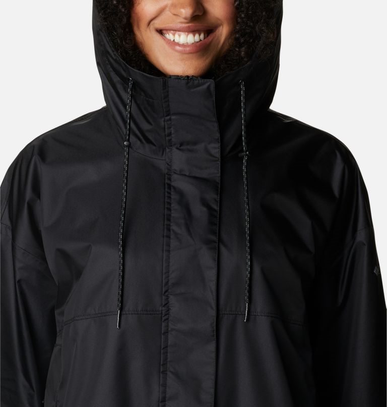 Women's Columbia Splash Side Shortie Jackets Black | CA-KA4C6