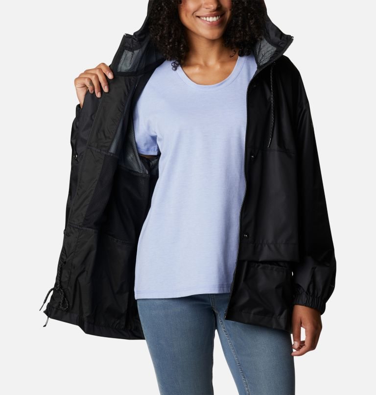 Women's Columbia Splash Side Shortie Jackets Black | CA-KA4C6