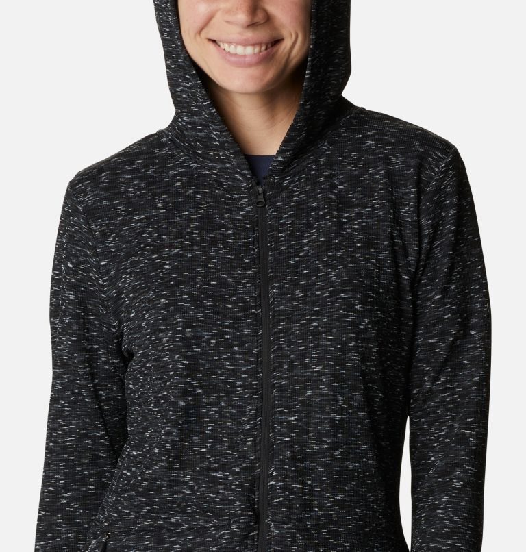 Women's Columbia Stanley Park Full Zip Jackets Black | CA-G53L4