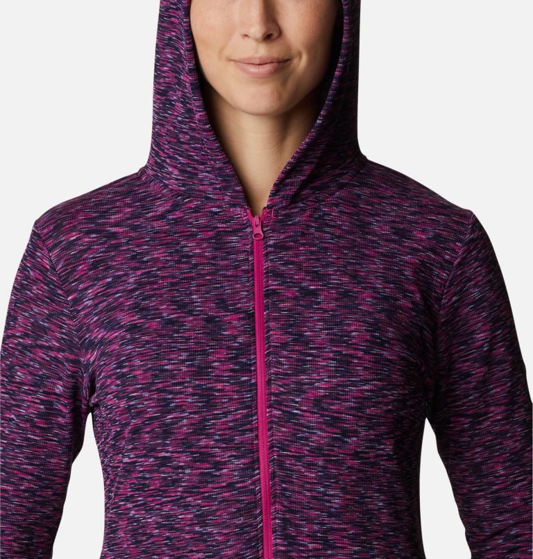 Women's Columbia Stanley Park Full Zip Jackets Fuchsia | CA-W3C4L