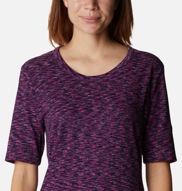 Women's Columbia Stanley Park Short Sleeve T Shirts Fuchsia | CA-AA638