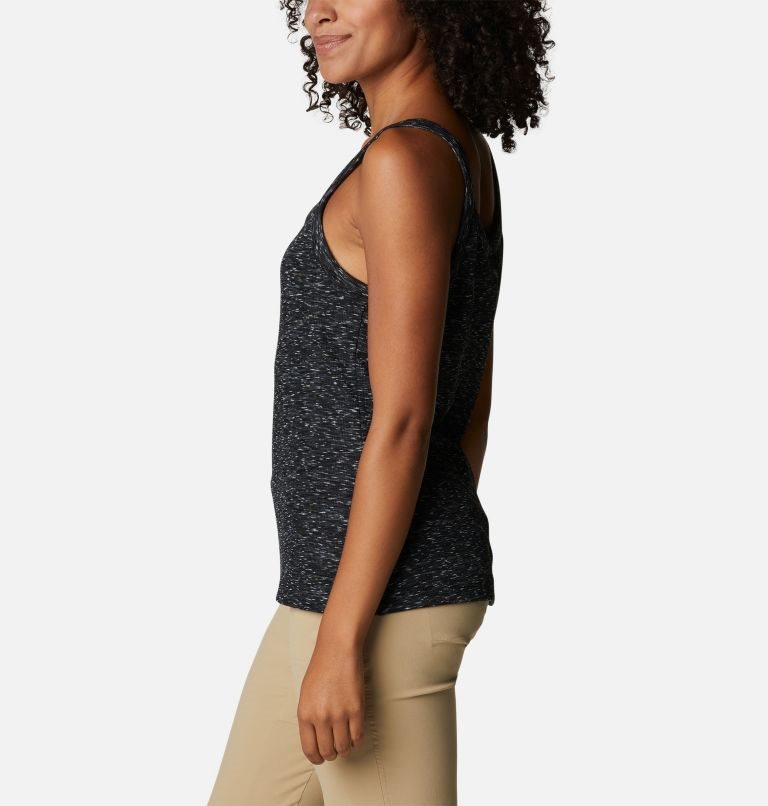 Women's Columbia Stanley Park Tanks Black | CA-YCL15