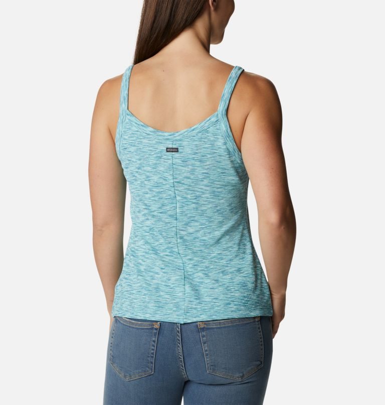 Women's Columbia Stanley Park Tanks Turquoise | CA-KC1A3