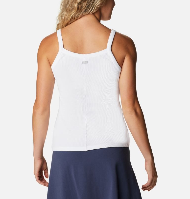 Women's Columbia Stanley Park Tanks White | CA-J4536