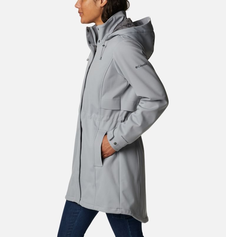 Women's Columbia Stone Meadow Jackets Grey | CA-S45AC