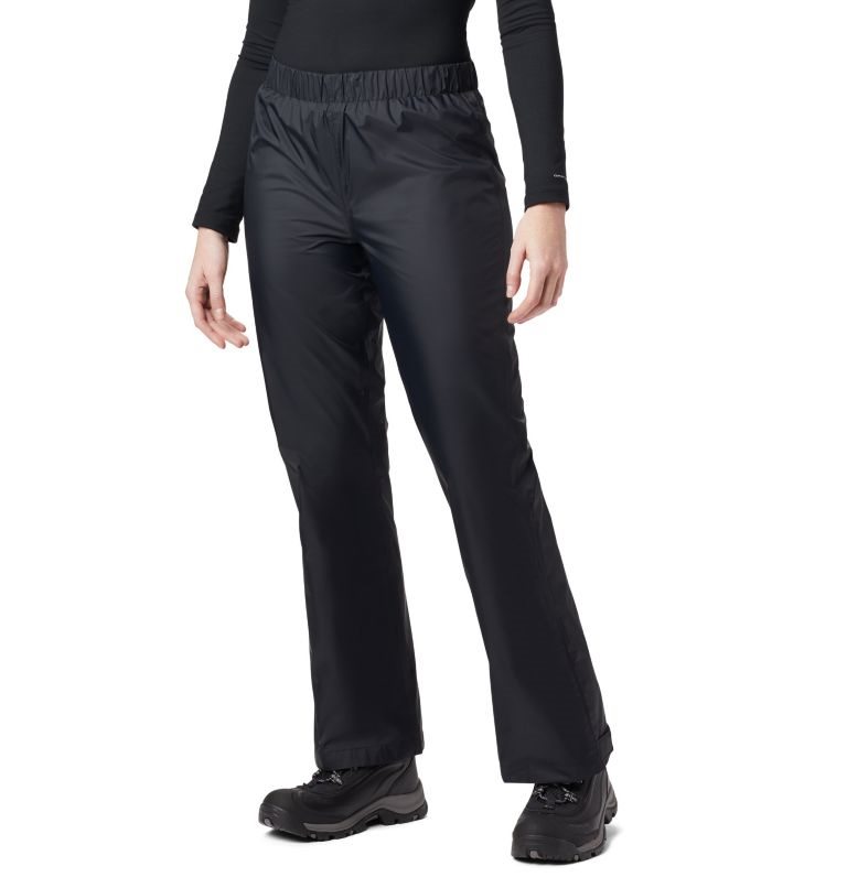 Women\'s Columbia Storm Surge Rain Pants Black | CA-P3AC5