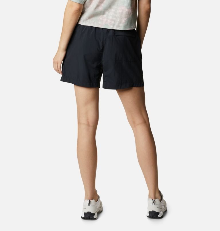 Women's Columbia Summerdry Cargo Shorts Black | CA-K053A