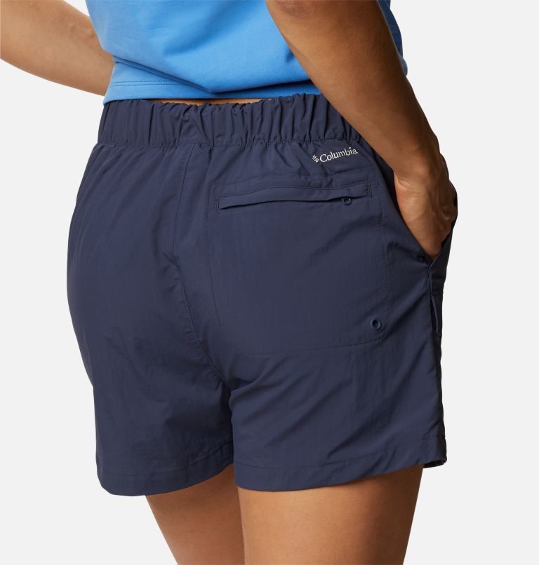 Women's Columbia Summerdry Cargo Shorts Navy | CA-O6L14