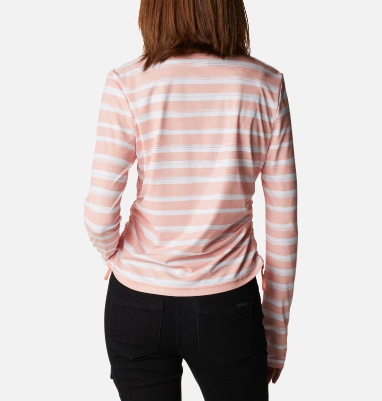 Women's Columbia Sun Deflector Summerdry Long Sleeve Sweatshirts Stripe | CA-I4L38