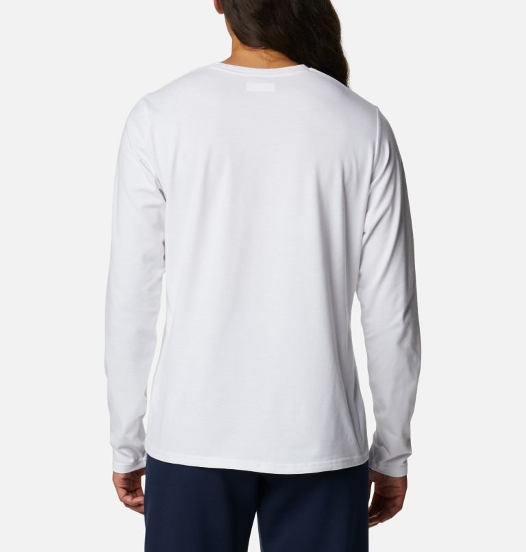 Women's Columbia Sun Trek Long Sleeve T Shirts White | CA-OA430