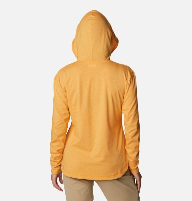 Women's Columbia Sun Trek Pullover Hoodie Mango | CA-A04C5