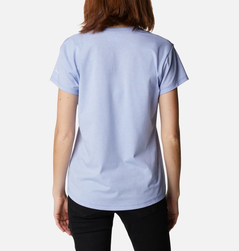 Women's Columbia Sun Trek T Shirts Lavender | CA-G0A3C