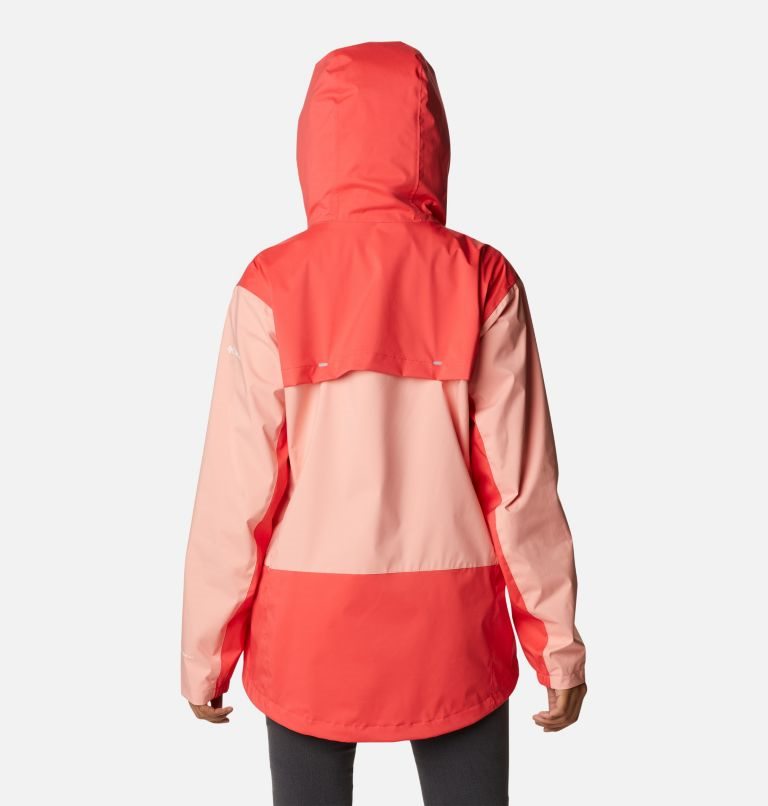 Women's Columbia Sunrise Ridge Jackets Coral | CA-P013A