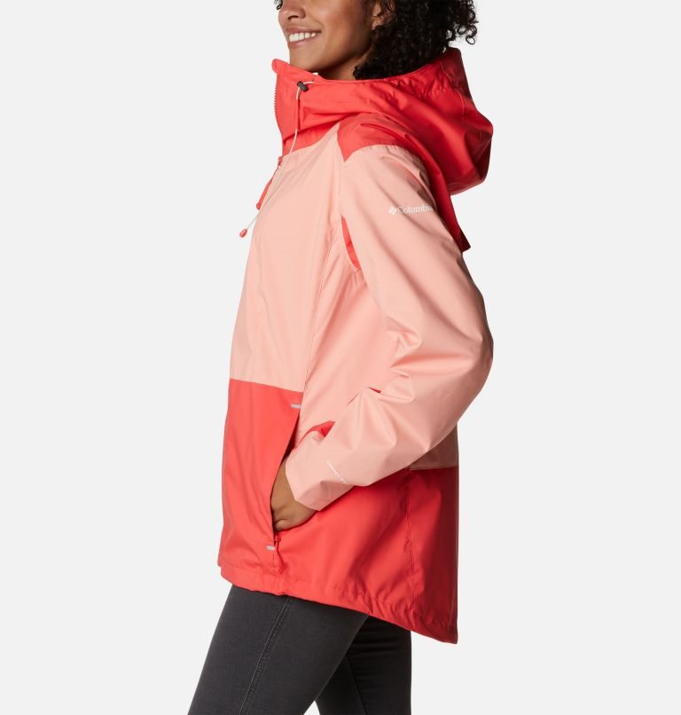 Women's Columbia Sunrise Ridge Jackets Coral | CA-P013A