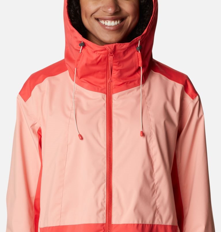 Women's Columbia Sunrise Ridge Jackets Coral | CA-P013A