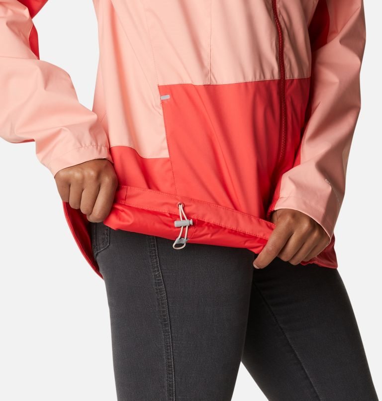 Women's Columbia Sunrise Ridge Jackets Coral | CA-P013A