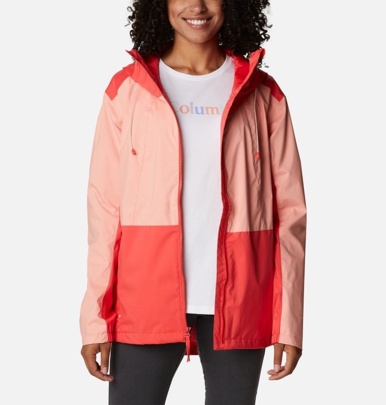 Women's Columbia Sunrise Ridge Jackets Coral | CA-P013A