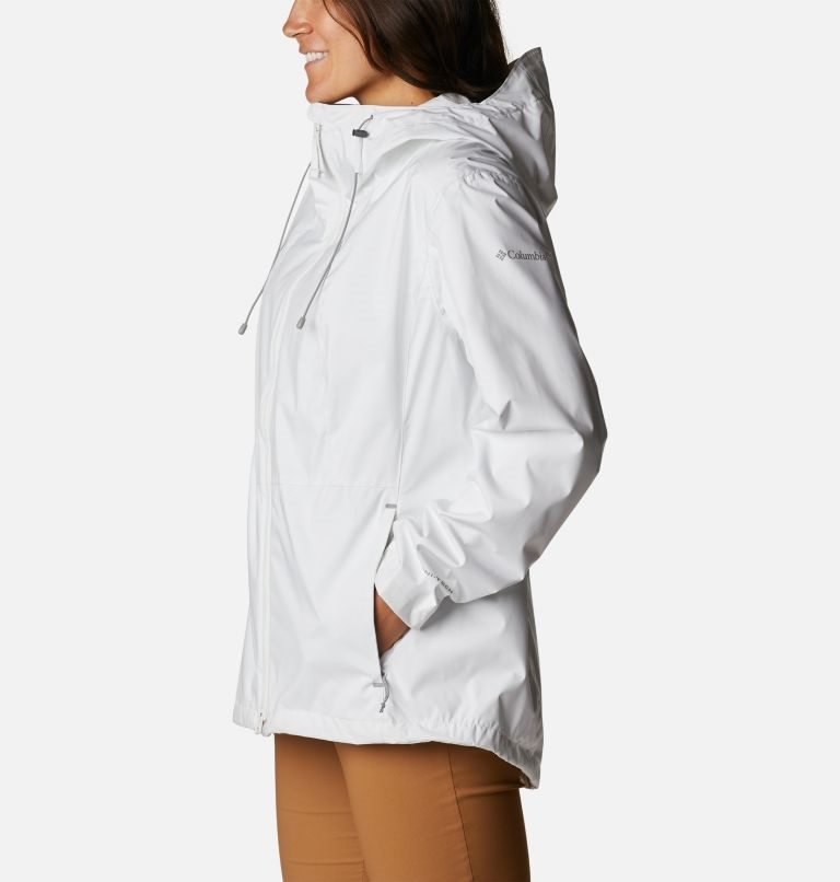 Women's Columbia Sunrise Ridge Jackets White | CA-TL415