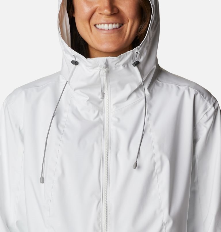 Women's Columbia Sunrise Ridge Jackets White | CA-TL415