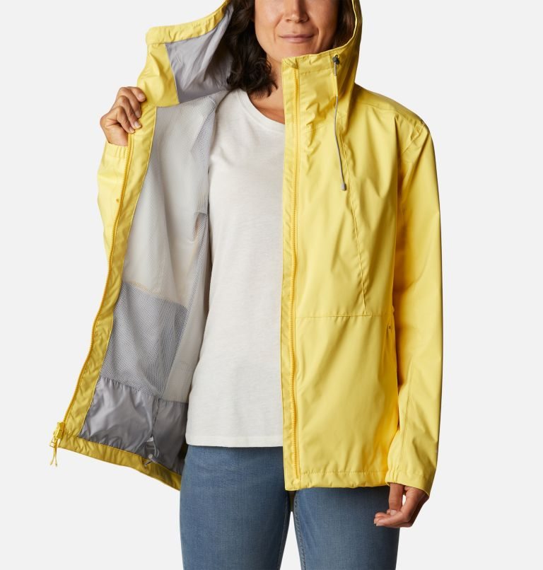 Women's Columbia Sunrise Ridge Jackets Yellow | CA-O5C1A