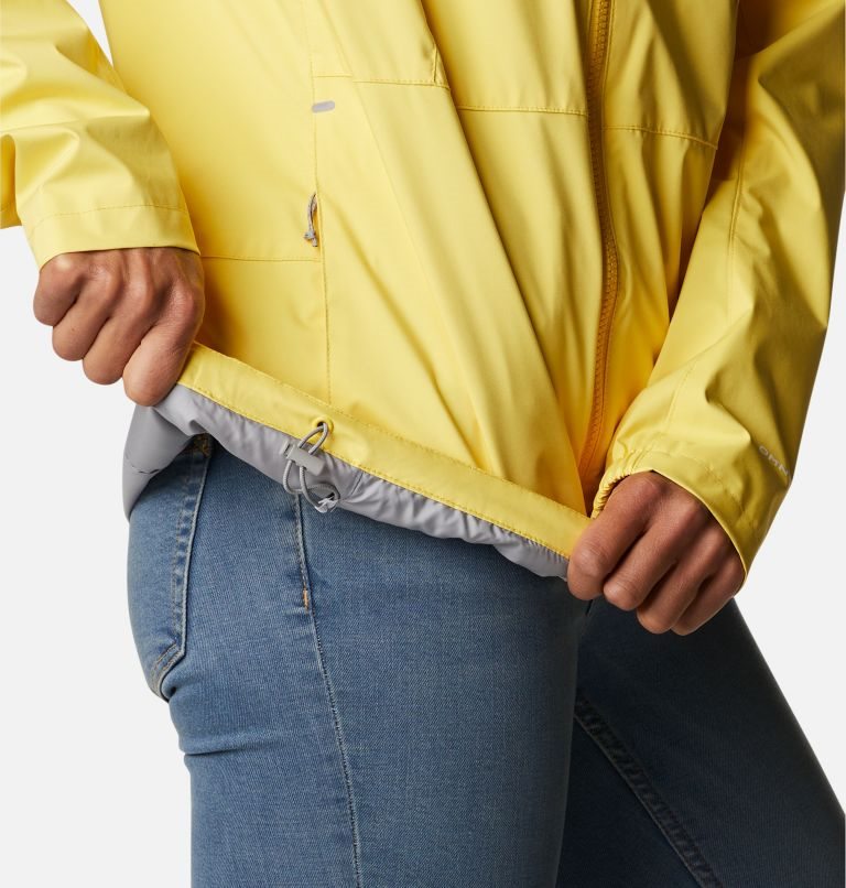 Women's Columbia Sunrise Ridge Jackets Yellow | CA-O5C1A