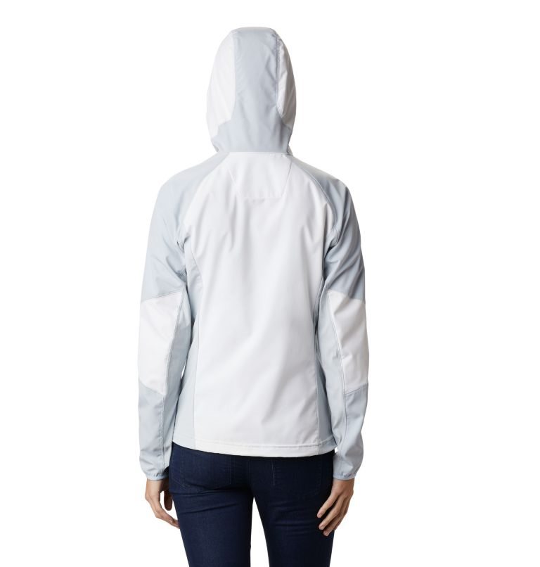 Women's Columbia Sweet As Hooded Shell Jackets White | CA-IL860