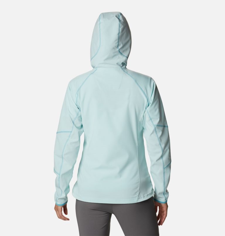 Women's Columbia Sweet As Hooded Shell Jackets Turquoise | CA-X0CAL