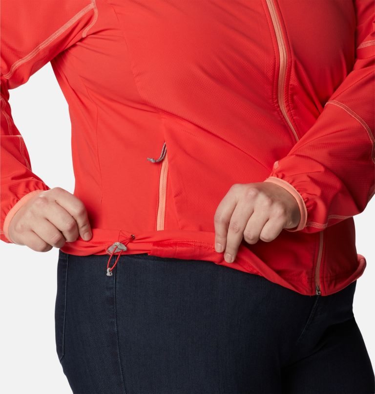 Women's Columbia Sweet As Shell Jackets Red | CA-F6480