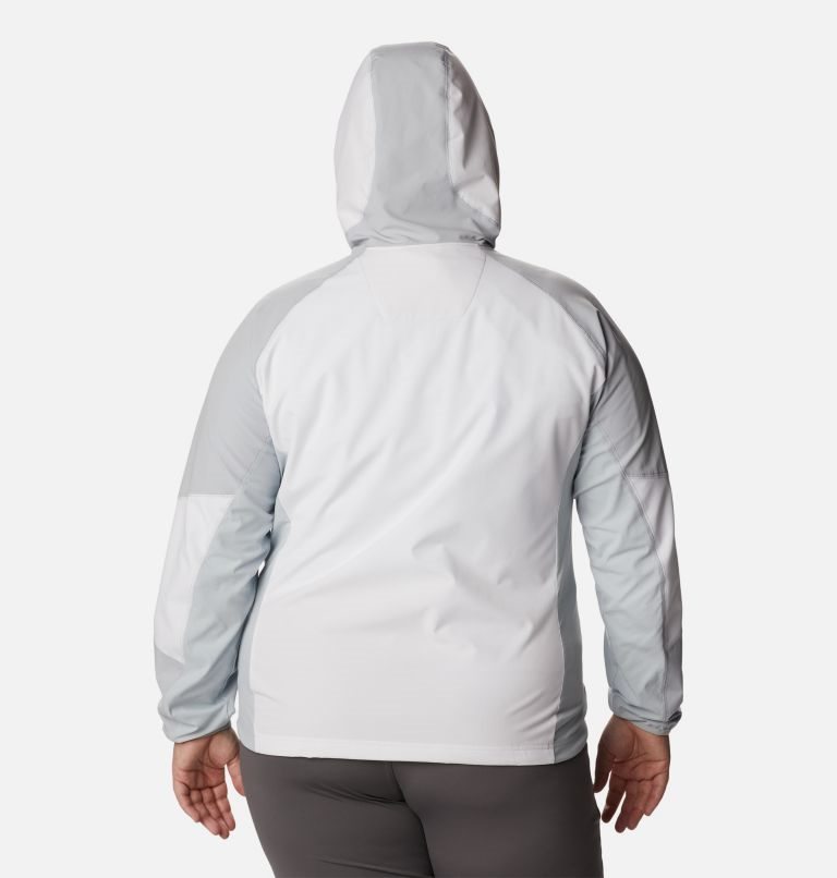 Women's Columbia Sweet As Shell Jackets White / Light Grey | CA-G36A4