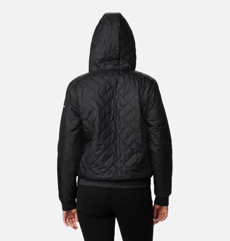 Women's Columbia Sweet View Bomber Insulated Jackets Black | CA-P0136