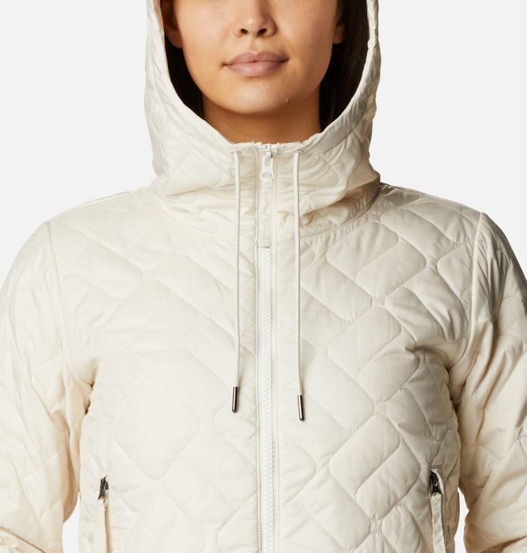 Women's Columbia Sweet View Bomber Insulated Jackets Cream | CA-T3L54