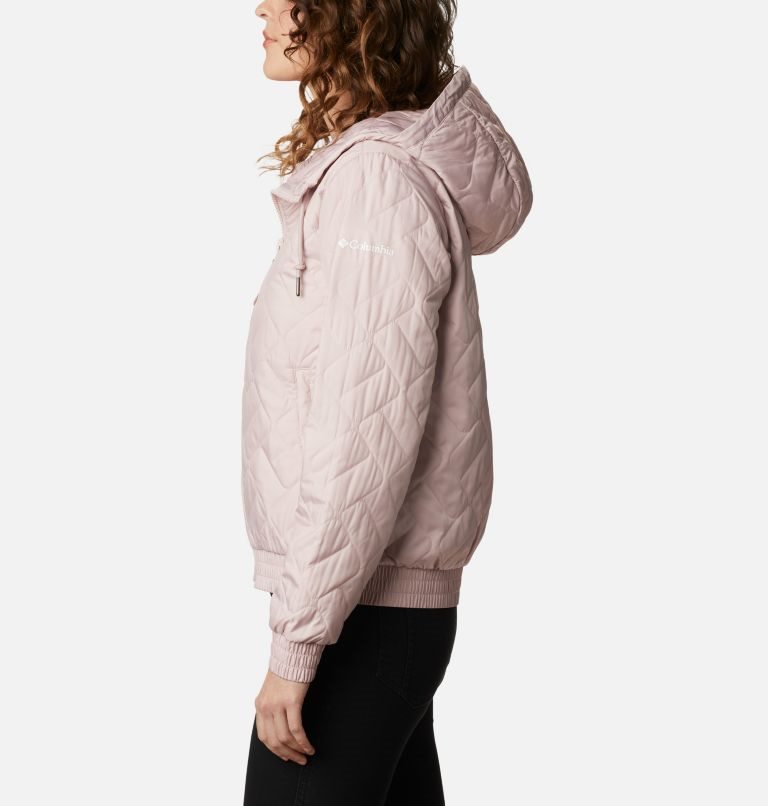 Women's Columbia Sweet View Bomber Insulated Jackets Pink | CA-Z4C06