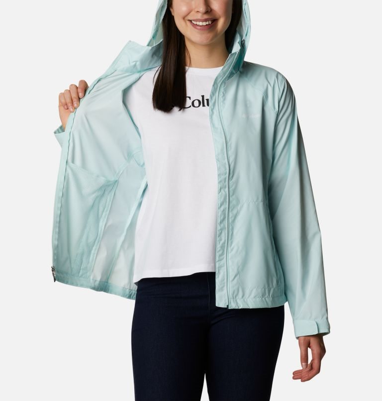 Women's Columbia Switchback III Jackets Turquoise | CA-KC01L