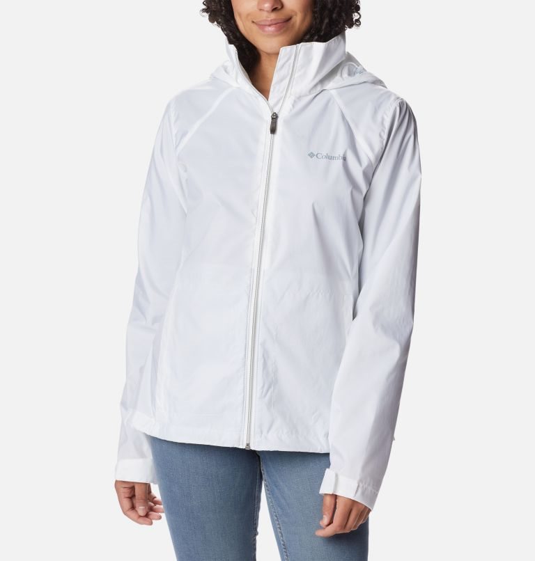 Women\'s Columbia Switchback III Jackets White | CA-N1504