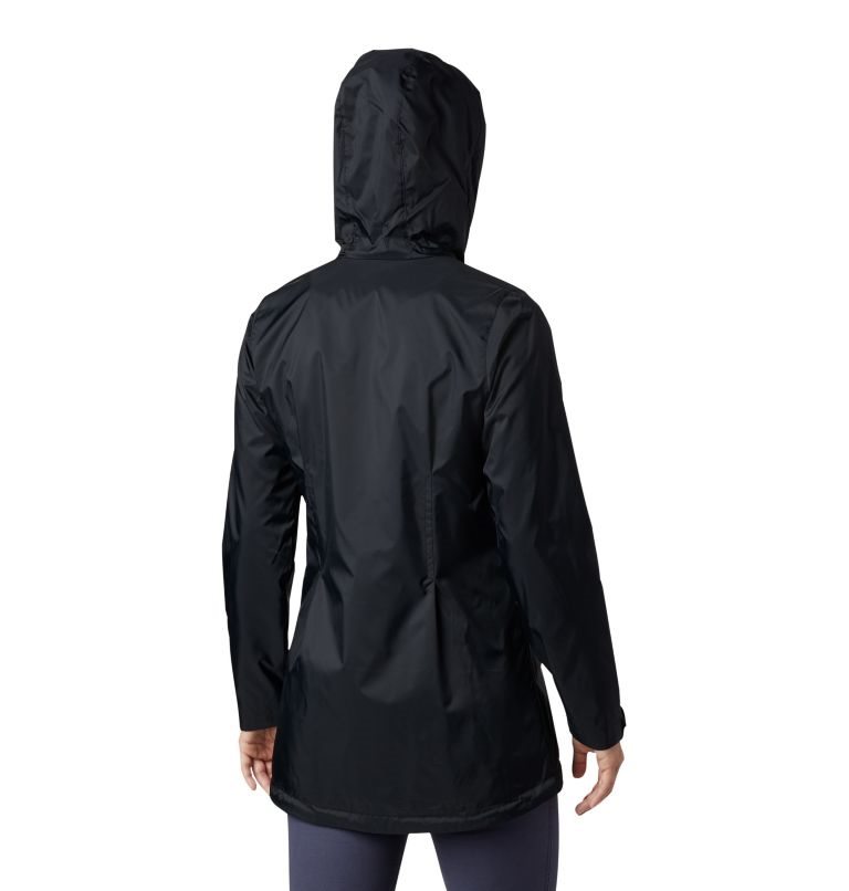 Women's Columbia Switchback Lined Long Jackets Black | CA-WL861