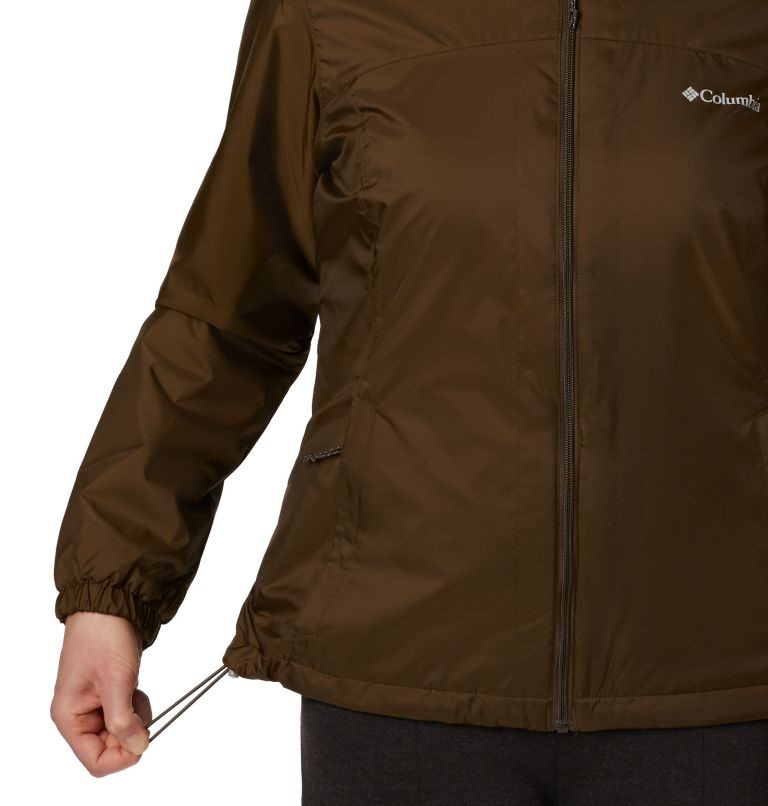 Women's Columbia Switchback Sherpa Lined Jackets Dark Brown | CA-W6530