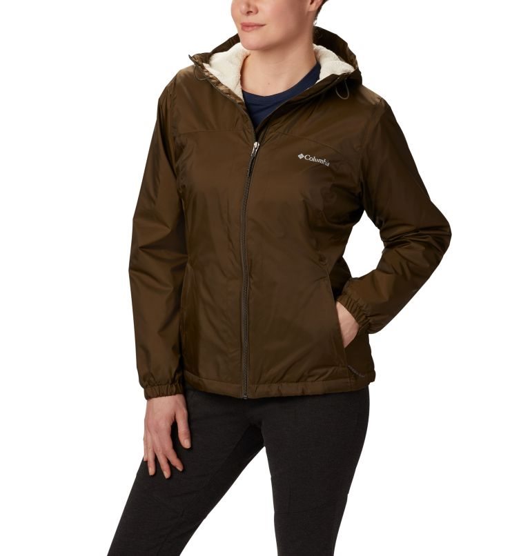 Women\'s Columbia Switchback Sherpa Lined Jackets Dark Brown | CA-W6530