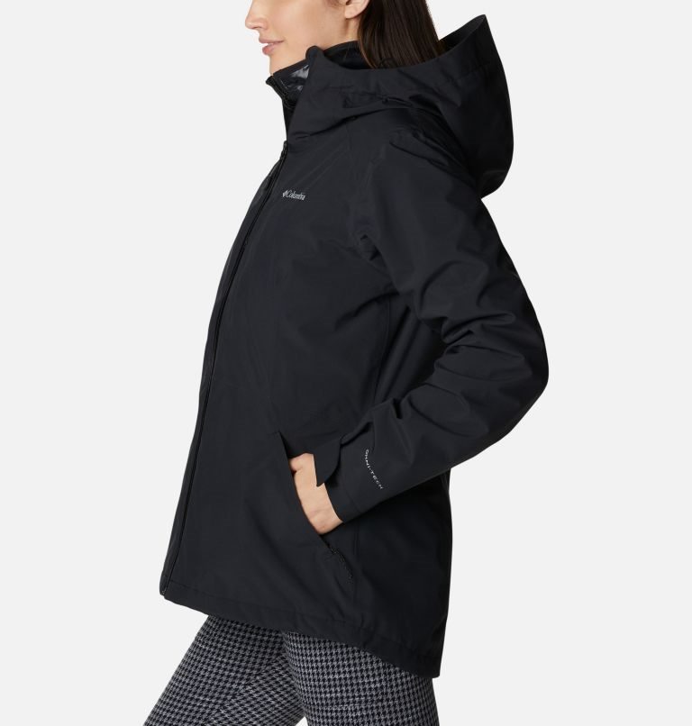 Women's Columbia Tipsoo Lake Interchange Jackets Black | CA-V3864