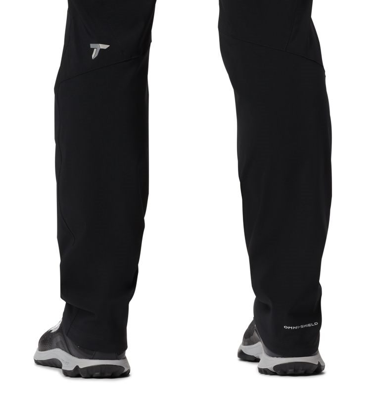 Women's Columbia Titan Pass Pants Black | CA-D50LC