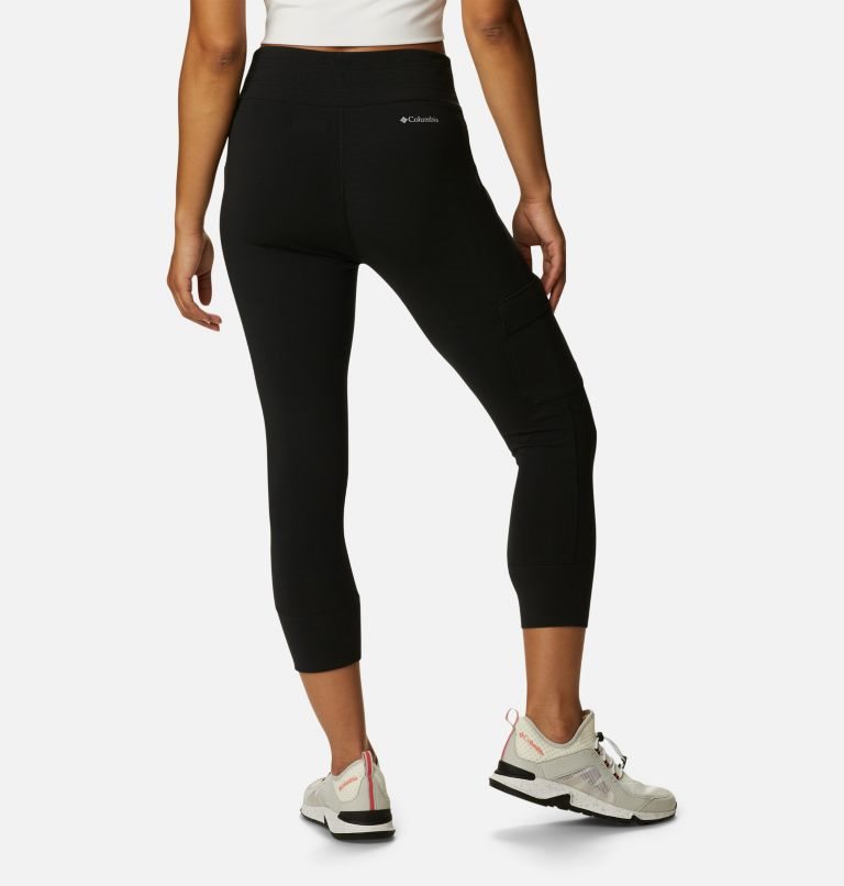 Women's Columbia Trek Capri Leggings Black | CA-J4081